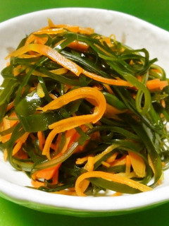 *魚の煮汁で切り昆布の煮物*-レシピのメイン写真