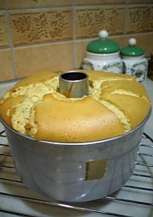 紅茶シフォンケーキ-レシピのメイン写真