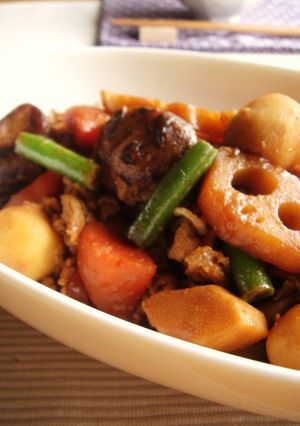 豚と野菜のポン味噌煮-レシピのメイン写真
