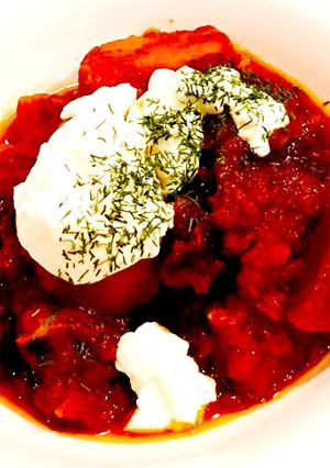 飲む輸血♪♪ビーツたっぷり本場のボルシチ-レシピのメイン写真