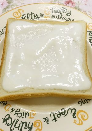 なんちゃってクリームチーズ風トースト-レシピのメイン写真