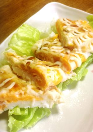子供が喜ぶ★簡単お好み焼風目玉焼き-レシピのメイン写真