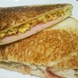 メルティー。ホットサンド♪フライパンで。