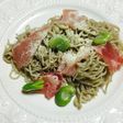 そらまめと生ハム♡イタリアンそばアレンジ