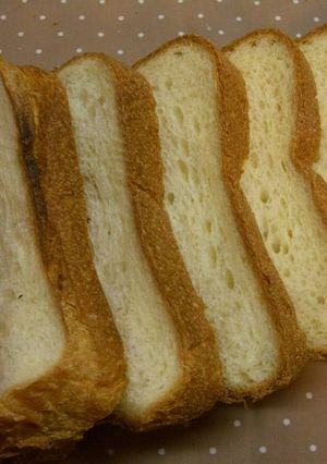 ＨＢでおいしい食パン-レシピのメイン写真