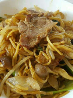 ビールに合うカレー粉を使った焼きそば-レシピのメイン写真