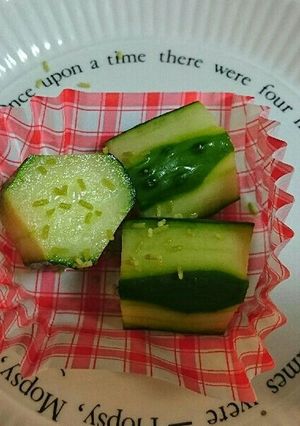 簡単☆お弁当おかず☆梅昆布茶きゅうり-レシピのメイン写真