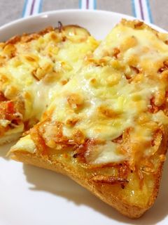 桜エビのわさびマヨトースト-レシピのメイン写真