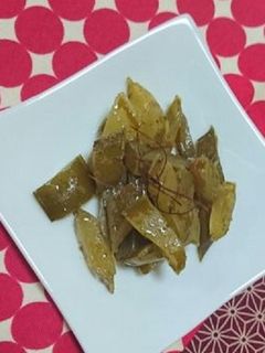 あたた生だししょうゆで茎わかめきんぴら♡-レシピのメイン写真