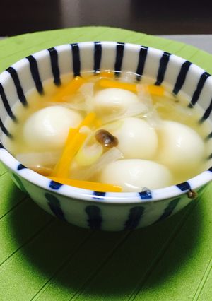 ほっこりあったまる♪スープ餃子-レシピのメイン写真