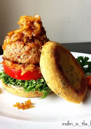 高タンパクなロカボバーガー!-レシピのメイン写真