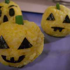 รูปของ HALLOWEENおにぎり