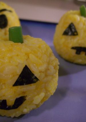 HALLOWEENおにぎり-レシピのメイン写真