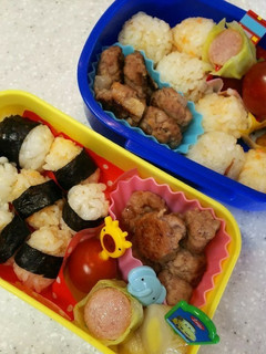2017/5/20潮干狩り弁当 3歳1歳-レシピのメイン写真