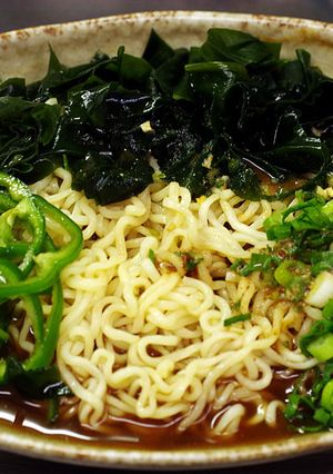 サッポロ一番味噌ラーメンで冷麺-レシピのメイン写真