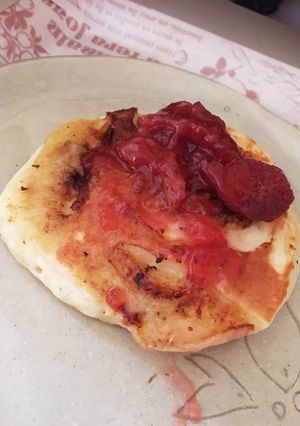 豆腐ヨーグルトのホットケーキ-レシピのメイン写真