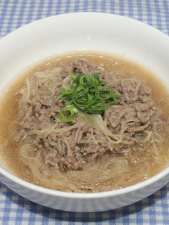 ドライベジ麺☆乾燥かぶ麺でひき肉あんかけ-レシピのメイン写真