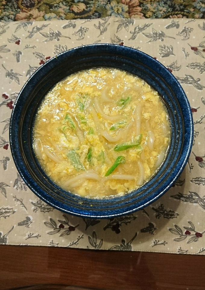 うどん☆簡単！フワッとろ～ゆずあんかけ♪-レシピのメイン写真