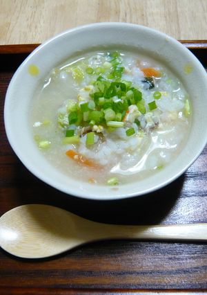 松茸風味のあったか雑炊-レシピのメイン写真