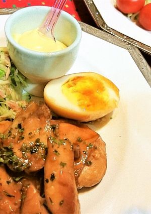 ご飯がススム【スパイシー親子チキン照焼】-レシピのメイン写真