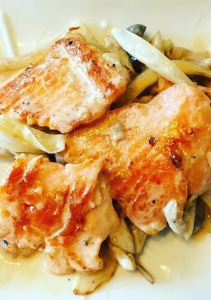 隠し味はケチャップ&麺つゆの鮭マヨ-レシピのメイン写真