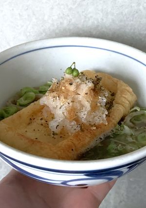 山椒うどん-レシピのメイン写真