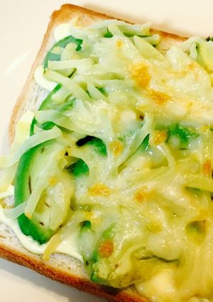 アボカド×たくあん♫マヨチーズトースト-レシピのメイン写真