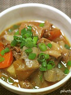圧力鍋で柔らか♡牛すじ煮込み-レシピのメイン写真
