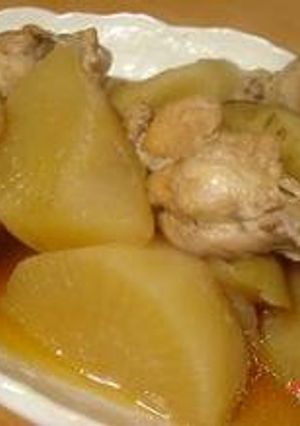 簡単♪圧力鍋で鶏と根菜の煮物-レシピのメイン写真