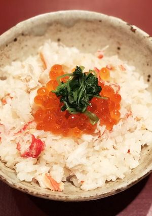♪蟹イクラご飯-レシピのメイン写真