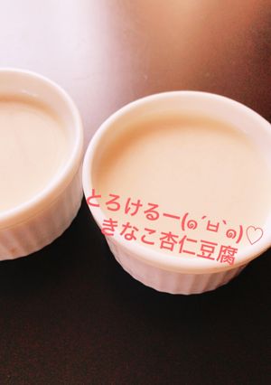 とろけるきなこ杏仁豆腐^_^-レシピのメイン写真