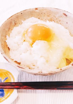 ♪卵ご飯にオリーブオイル-レシピのメイン写真