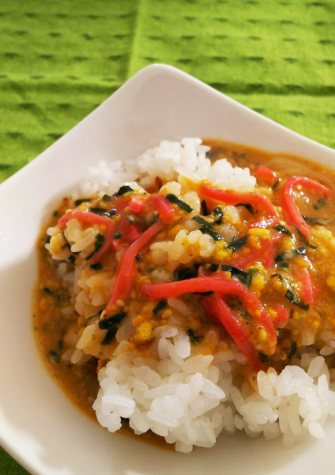 卵かけご飯★のりたま・マヨ・紅しょうが★-レシピのメイン写真