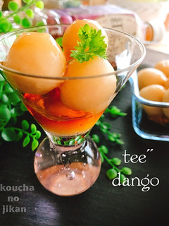 ucc紅茶の時間でteeだんご♪-レシピのメイン写真