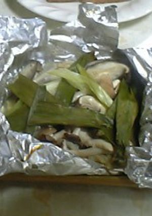 ホイル焼　ＩＮ　鰆の味噌漬け-レシピのメイン写真