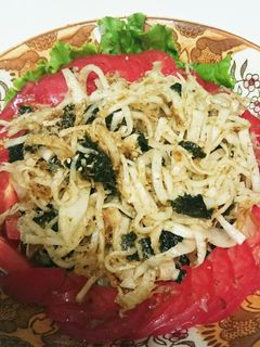 大根サラダ。醤油×ごま油♪-レシピのメイン写真