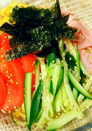 簡単、絶品！冷やし中華♪朝食やランチに◎-レシピのメイン写真