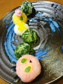 はらぺこあおむし♥てまり寿司-レシピのメイン写真