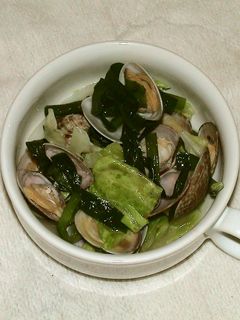 あさりとキャベツのバター風味-レシピのメイン写真