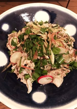 豚しゃぶと九条ねぎのポン酢和え-レシピのメイン写真