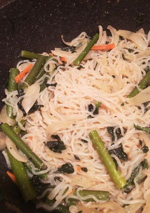 ヘルシー白滝明太子パスタ風-レシピのメイン写真