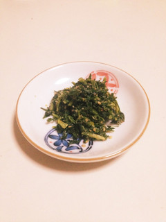 にんじんの葉の胡麻和え-レシピのメイン写真