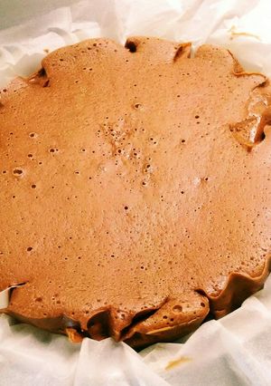 第2段★炊飯器で簡単チョコチーズケーキ-レシピのメイン写真