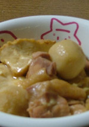 鶏肉とさといもの煮物-レシピのメイン写真