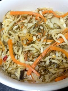 簡単!切昆布と切干大根のポン酢炒め煮-レシピのメイン写真