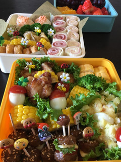 お弁当 2017 幼稚園親子遠足-レシピのメイン写真