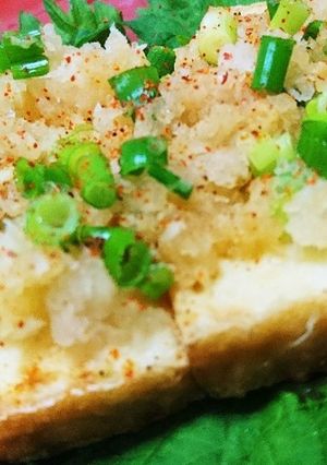 大根と生姜のタレで♪さっぱり焼き厚揚げ-レシピのメイン写真
