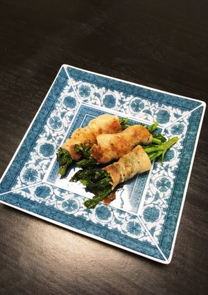 菊菜の豚巻き-レシピのメイン写真