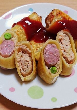 じゃが肉詰めパスタ-レシピのメイン写真