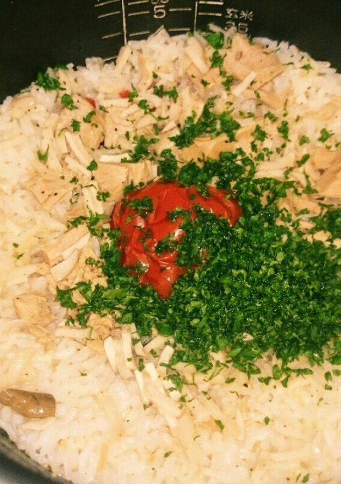 洋風、トマトとツナの炊き込みご飯-レシピのメイン写真